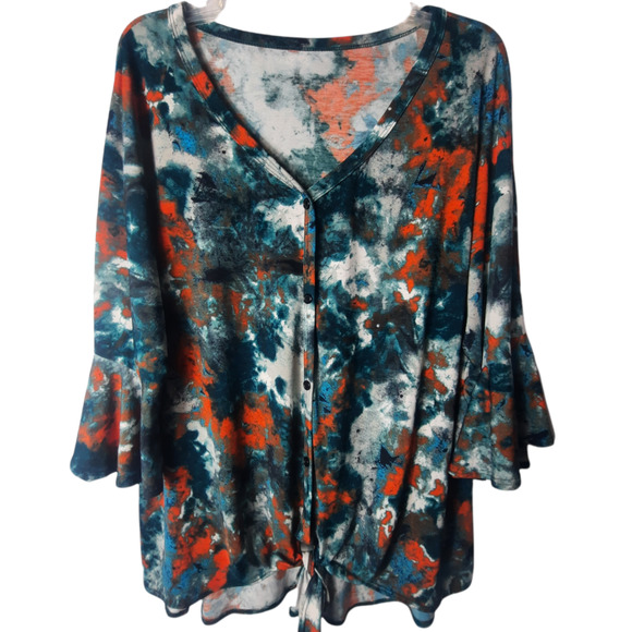 2 tops different shades of green XL womens tops - Picture 2 of 12